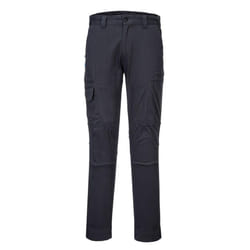 Portwest Mens KX3 Cargo Trousers - 38R, Metal Grey