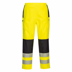 Portwest Womens/Ladies PW3 Hi-Vis Rain Trousers - L R, Yellow/Black
