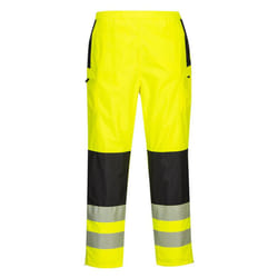 Portwest Womens/Ladies PW3 Hi-Vis Rain Trousers - L R, Yellow/Black