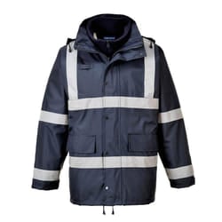 Portwest Mens Iona 3 in 1 Traffic Jacket - L, Navy