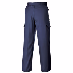 Portwest Mens Combat Trousers - 48R, Navy