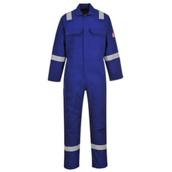 Portwest Unisex Adult Iona Bizweld Fire Resistant Overalls - L R, Royal Blue