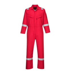 Portwest Unisex Adult Araflame Overalls - 40R, Red