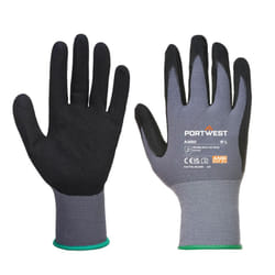 Portwest Unisex Adult A350 DermiFlex Grip Gloves - 3XL, Black