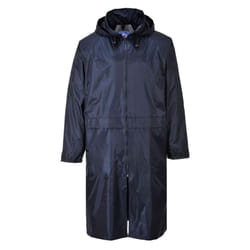 Portwest Mens Classic Raincoat - XL, Navy