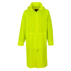 Portwest Mens Classic Raincoat - L, Yellow