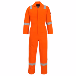 Portwest Unisex Adult Flame Resistant Anti-Static Overalls - XXL, Orange