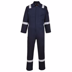 Portwest Unisex Adult Flame Resistant Anti-Static Overalls - L, Navy