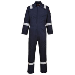 Portwest Unisex Adult Flame Resistant Anti-Static Overalls - L, Navy