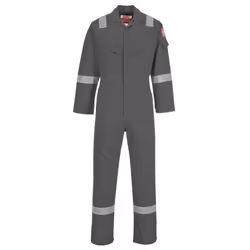 Portwest Unisex Adult Flame Resistant Anti-Static Overalls - L, Grey