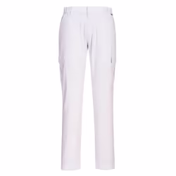 Portwest Mens Combat Stretch Slim Combat Trousers - 42R, White