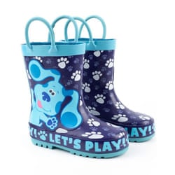 Blues Clues & You! Childrens/Kids Paw Print Garden Wellies - 9 UK Child, Navy/Blue