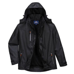 Portwest Mens Outcoach Jacket - S, Black