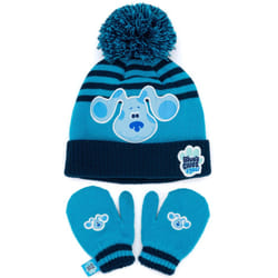Blue's Clues & You! Childrens/Kids Knitted Winter Hat And Gloves Set