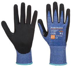 Portwest Unisex Adult AP52 Dexti Ultra Cut Resistant Gloves - S, Blue/Black