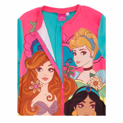 Disney Princess Girls Character Sleepsuit - 3-4 Years, Pink/Blue