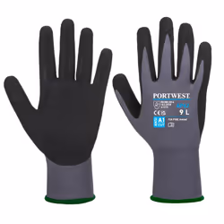 Portwest Unisex Adult AP62 Dermiflex Aqua Grip Gloves - S, Grey/Black