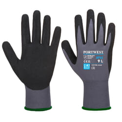 Portwest Unisex Adult AP62 Dermiflex Aqua Grip Gloves - S, Grey/Black