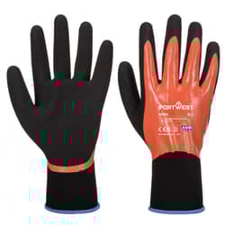 Portwest Unisex Adult AP30 Dermi Pro Glove - XL, Orange/Black