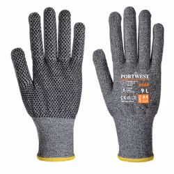 Portwest Unisex Adult Cut Resistant Liner Gloves - S, Grey