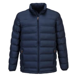 Portwest Mens KX3 Ultrasonic Padded Jacket - S, Navy