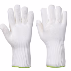 Portwest Unisex Adult Seamless Heat Resistant Glove - L, White