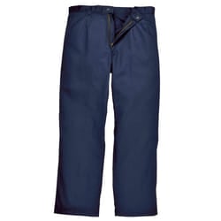 Portwest Mens Bizweld Work Trousers - M R, Navy