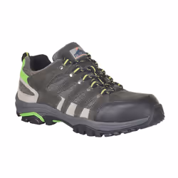 Portwest Mens Steelite Loire Suede Low Cut Safety Trainers - 8 UK, Grey