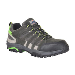 Portwest Mens Steelite Loire Suede Low Cut Safety Trainers - 8 UK, Grey