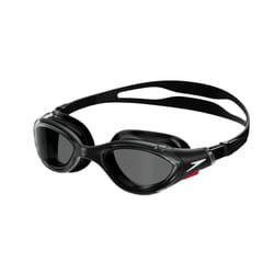 Speedo Mens Biofuse Swimming Goggles - One Size, Black/White/Smoke