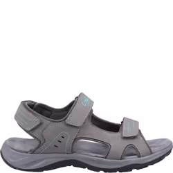 Cotswold Womens/Ladies Freshford Recycled Sandals - 4 UK, Grey/Turquoise