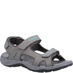 Cotswold Womens/Ladies Freshford Recycled Sandals - 5 UK, Grey/Turquoise