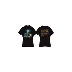 The Beatles Womens/Ladies Abbey Road T-Shirt - M, Black