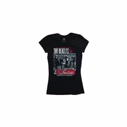 The Beatles Womens/Ladies Star Club Hamburg T-Shirt - XXL, Black