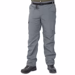 Trespass Mens Rynne B Mosquito Repellent Cargo Trousers - S, Carbon