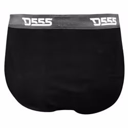 Duke Mens Thompson D555 Cotton Y Front Kingsize Briefs (Pack of 2) - 5XL, Black