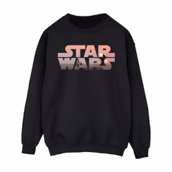 Star Wars Womens/Ladies Tatooine Logo Sweatshirt - XL, Black