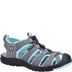 Cotswold Mens Marshfield Recycled Sandals - 6 UK, Grey/Turquoise