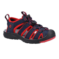 Cotswold Childrens/Kids Marshfield Recycled Sandals - 8 UK Child, Navy/Red