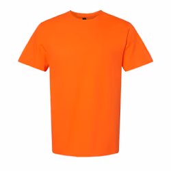 Gildan Unisex Adult Softstyle Midweight T-Shirt - S, Orange