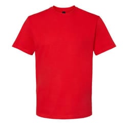 Gildan Unisex Adult Softstyle Midweight T-Shirt - S, Red