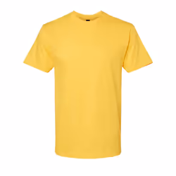 Gildan Unisex Adult Softstyle Midweight T-Shirt - S, Daisy Yellow