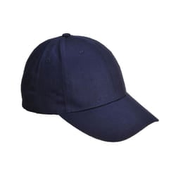 Portwest 6 Panel Baseball Cap - One Size, Navy