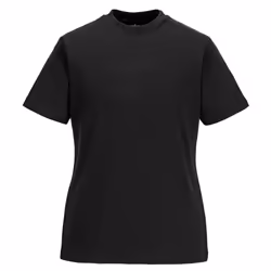 Portwest Womens/Ladies Plain T-Shirt - XL, Black
