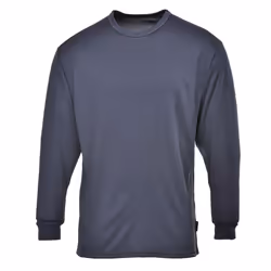 Portwest Mens Thermal Base Layer Top - XXL, Charcoal