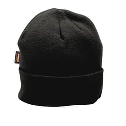 Portwest Unisex Adult Knitted Beanie - One Size, Black