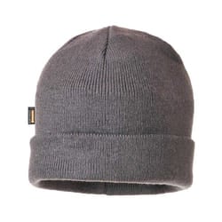 Portwest Unisex Adult Knitted Beanie - One Size, Grey