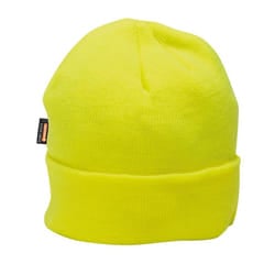 Portwest Unisex Adult Knitted Beanie - One Size, Yellow