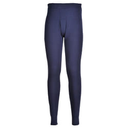 Portwest Mens Thermal Bottoms - L, Navy