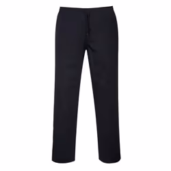 Portwest Mens Drawstring Trousers - S R, Black